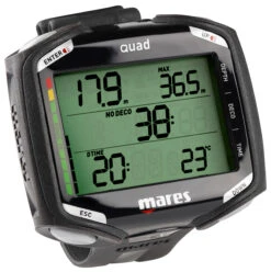 CRESSI Ordinateur QUAD MARES 6 CRESSI Ordinateur QUAD MARES -CRESSI Soldes Boutique 414134 quad bk