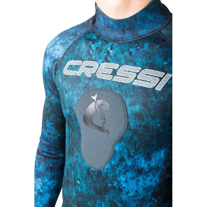 Combinaison Chasse Camo Cressi Tokugawa Bleu 3mm 3 Combinaison Chasse Camo Cressi Tokugawa Bleu 3mm – Image 3