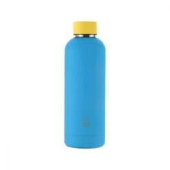 Bouteille THERMOS 500ml Caoutchouc TURQUOISE JAUNE - Cressi -CRESSI Soldes Boutique cressi bouteille thermos 500ml caoutchouc pas cher sub odyssee 2