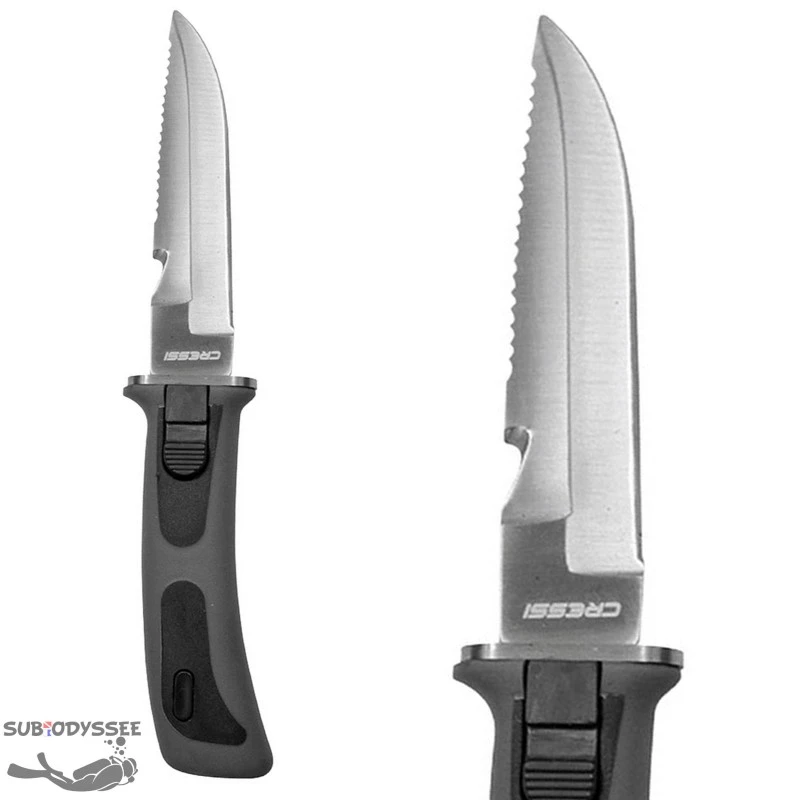 VIGO Couteau Inox 23.5cm - Cressi 1 VIGO Couteau Inox 23.5cm - Cressi