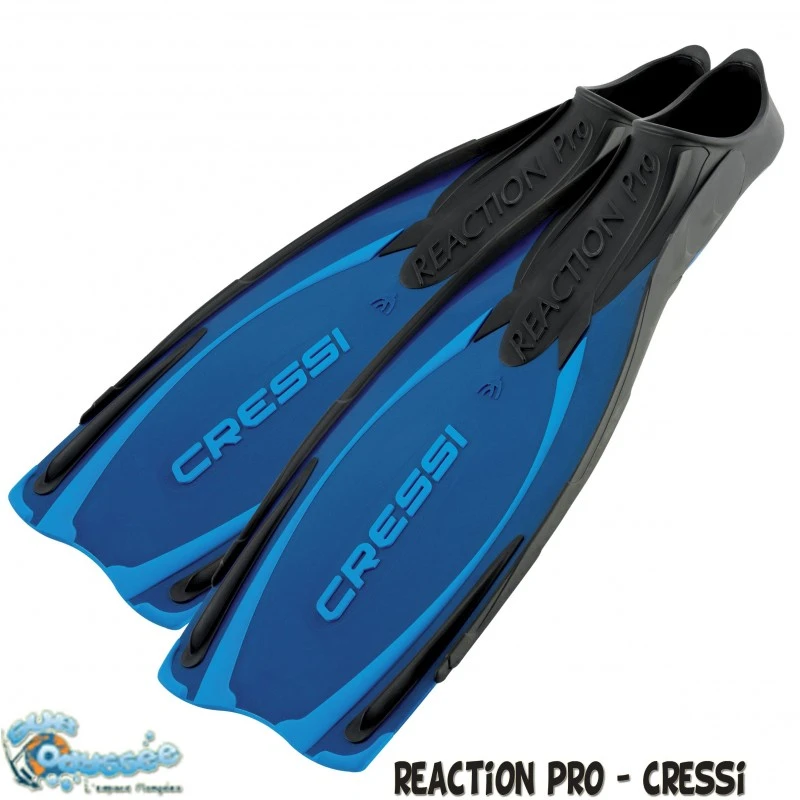 REACTION PRO Palme Chaussante - CRESSI 1 REACTION PRO Palme Chaussante - CRESSI