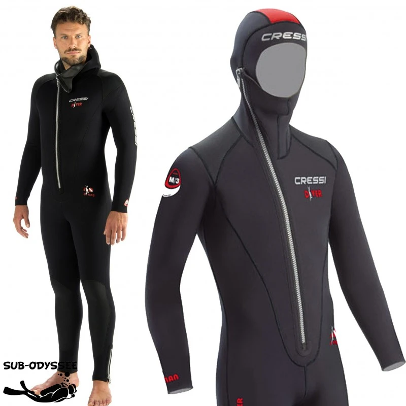 DIVER 5mm Combinaison Homme - Cressi 1 DIVER 5mm Combinaison Homme - Cressi