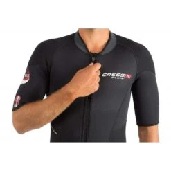 ENDURANCE Shorty 3mm Homme Avec Zip Ventral - Cressi -CRESSI Soldes Boutique endurance shorty 3mm homme avec zip ventral cressi 2