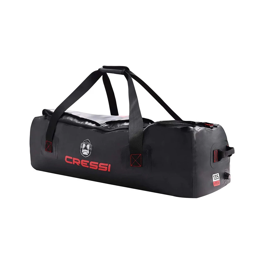 Sac GORILLA CRESSI Noir Rouge 2 Sac GORILLA CRESSI Noir Rouge – Image 2