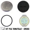 Kit Pile + Joint + Capot Pour Ordinateur GIOTTO - Cressi