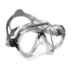 Masque EYES EVOLUTION CRYSTAL CRESSI -CRESSI Soldes Boutique masque eyes evo crystal clear noir 1