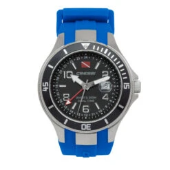 Montre TRAVELLER DUAL TIME CRESSI -CRESSI Soldes Boutique montre dual time cressi bleu