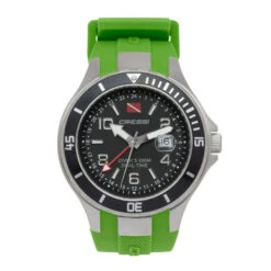 Montre TRAVELLER DUAL TIME CRESSI -CRESSI Soldes Boutique montre dual time cressi vert