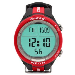 Ordinateur NEON CRESSI 9 Ordinateur NEON CRESSI -CRESSI Soldes Boutique neon rouge 2