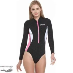 TERMICO Manches Longues Maillot Bain Femme Néoprène 2mm - Cressi -CRESSI Soldes Boutique termico manches longues maillot bain femme neoprene 2mm cressi 2