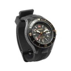 TRAVELLER DUAL TIME Noir/Doré Montre De Plongée - Cressi -CRESSI Soldes Boutique traveller dual time noirdore montre de plongee cressi 2